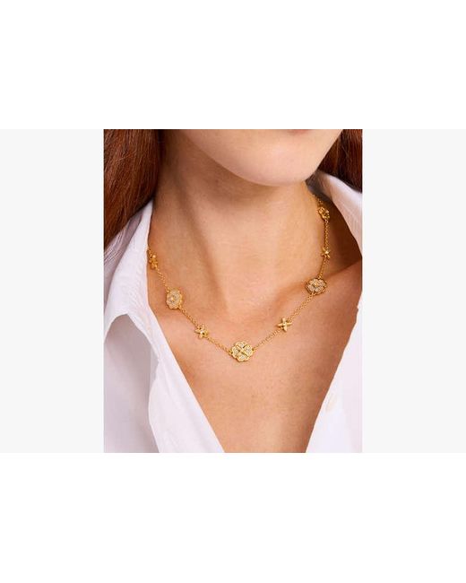 Kate Spade Natural Heritage Bloom Scatter Necklace