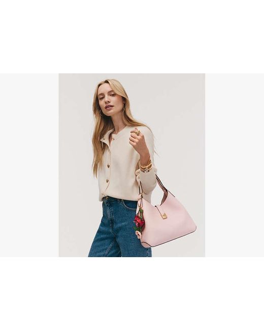 Kate Spade White Heart Button Nell Cardigan
