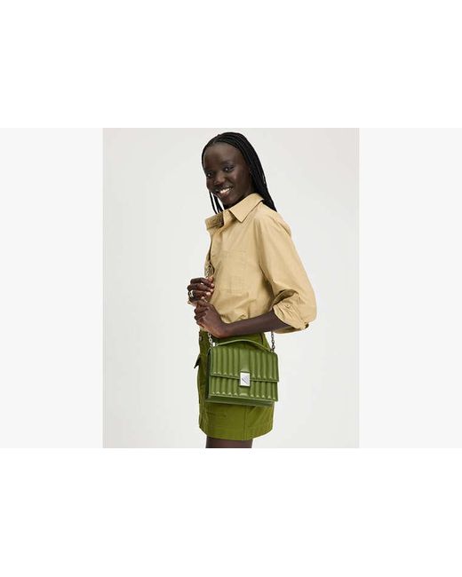 Kate Spade Green Deco Quilted Chain Shoulder Bag