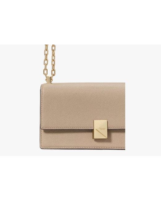 Kate Spade Natural Deco Mini Flap Chain Crossbody