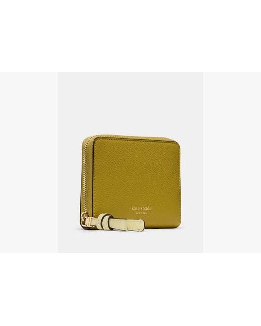 Kate Spade Green Loop Zip Around Wallet