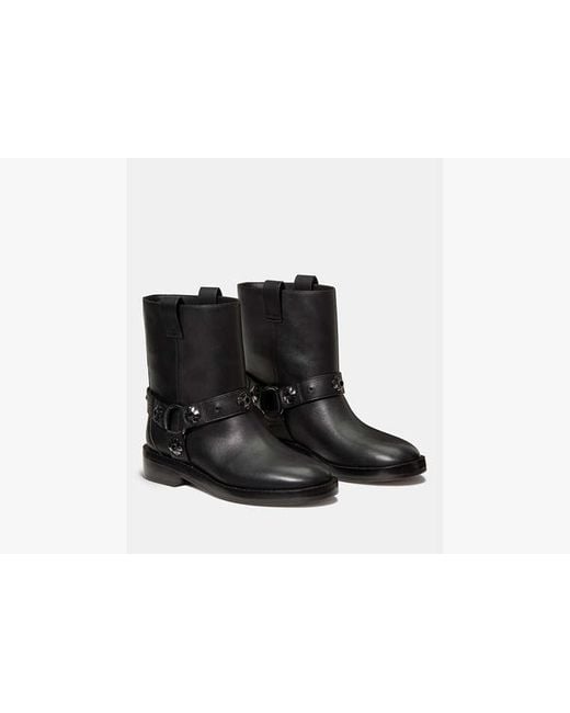 (取寄) ケイトスペード レディース スペード フラワー スタッズ スムース レザー モト ブーツ Kate Spade New York women Spade Flower Stud Smooth Leather Moto Boots Black 取寄) ケイトスペード レディース スペード フラワー スタッズ