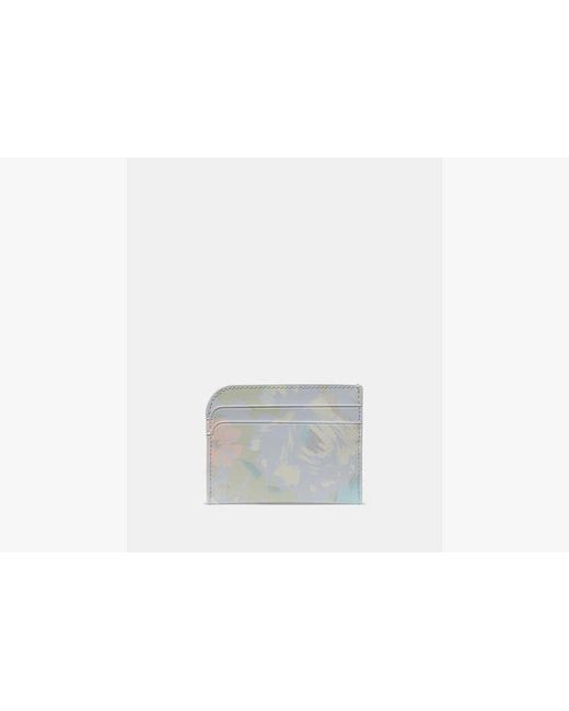 Kate Spade White Devin Hidden Garden Card Holder