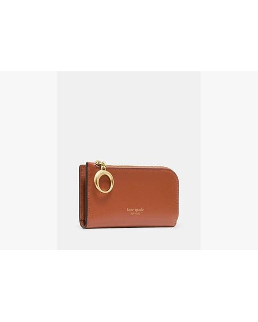 Kate Spade Brown Halo Bifold Wallet