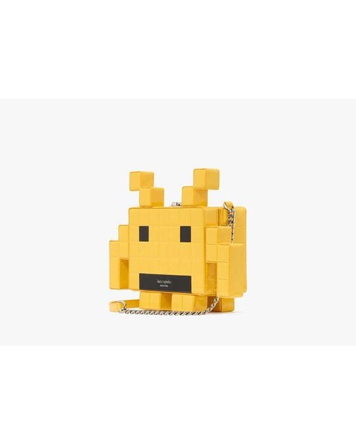 Kate Spade Space Invaders X Patent 3D Alien Crossbody in