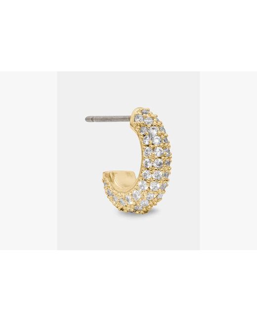 Kate Spade White Kate Spade Tiny Twinkles Pave Trio Huggies Earring