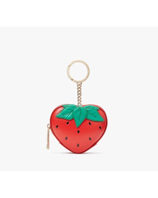 Kate Spade Red Strawberry Dreams Münztasche