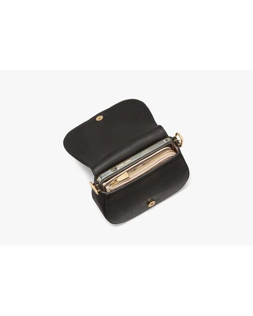 Kate Spade White Nouveau Mini Saddle Bag