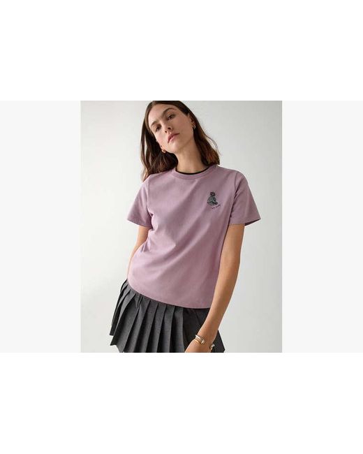 Kate Spade Purple Bear Tee