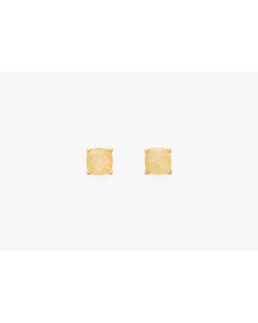 Kate Spade Metallic Little Luxuries 6Mm Square Studs