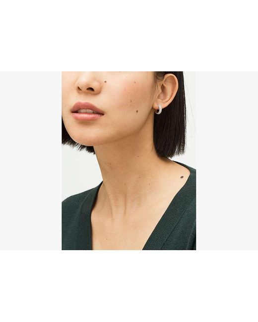 Kate Spade Multicolor Brilliant Statements Pavé Mini Huggies