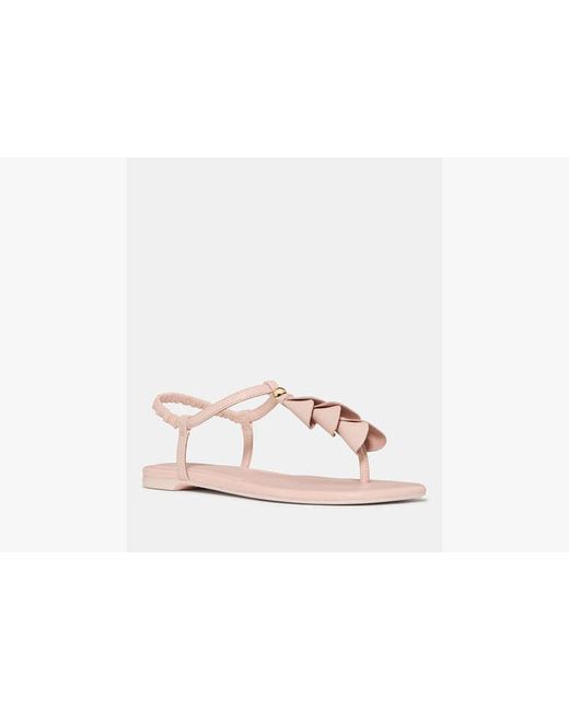 Kate Spade White Lily Thong Sandal