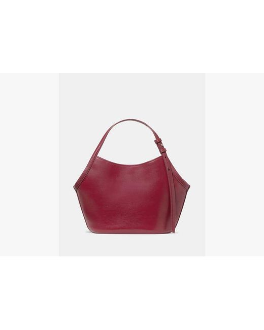 Kate Spade Red Deco Small Tulip Tote Bag