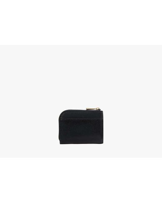 Kate Spade Black Devin Zip Card Case