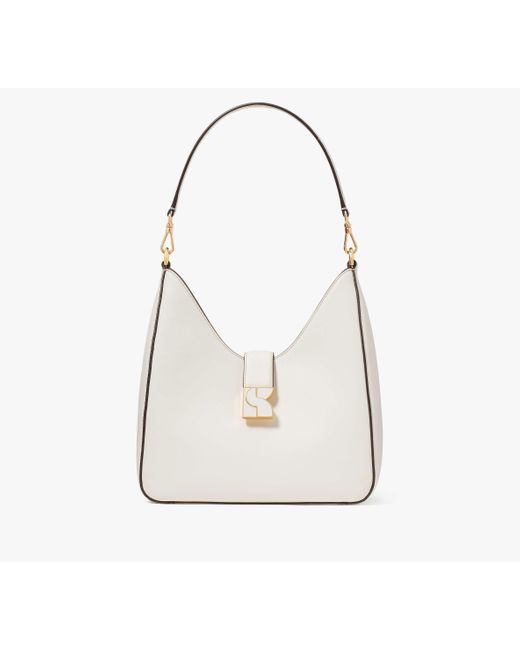 Kate Spade White Dakota Hobo Bag