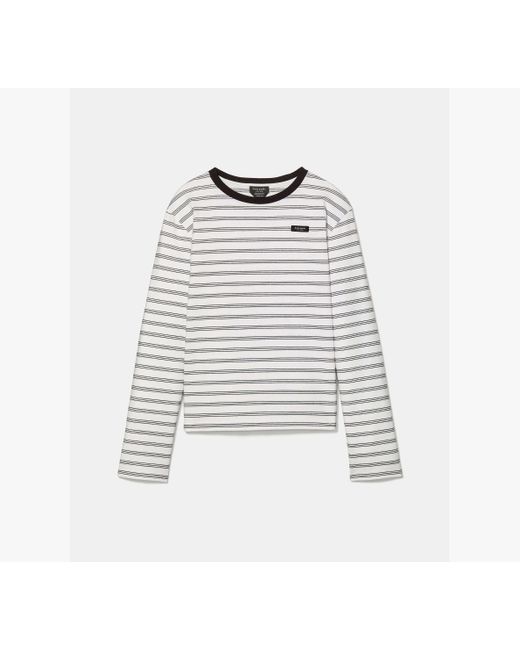 Kate Spade White Sam Icon Long Sleeve T-shirt