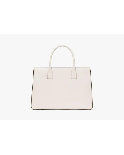 Kate Spade White Sam Icon Large Tote