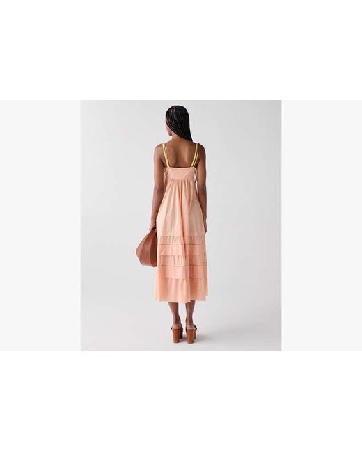 strapless open back dress Kate Spade