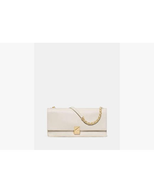 Kate Spade White Deco Soft Shoulder Bag