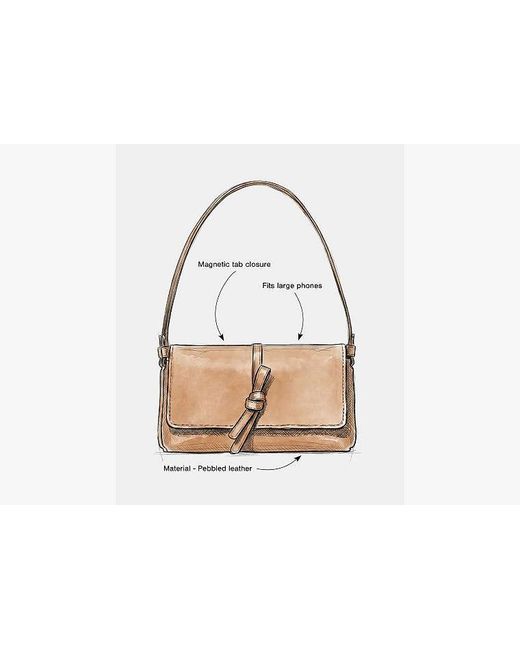 Kate Spade Brown Loop Small Shoulder Bag