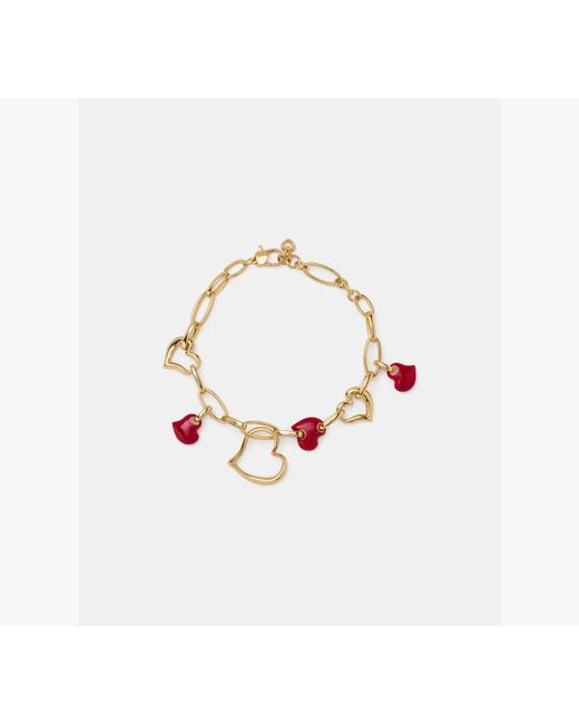 Kate Spade White Amour Charm Bracelet