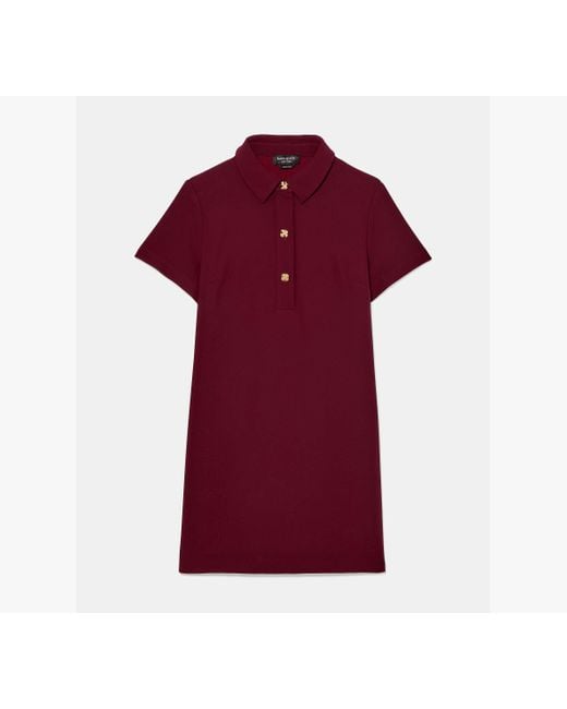 Kate Spade Polo Mini Shift Dress in Red | Lyst Kate Spade Polo Mini Shift Dress in Red | Lyst