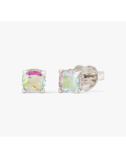 Kate Spade Multicolor Little Luxuries 6mm Square Studs