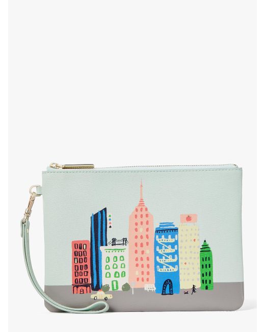 Kate Spade Rock Center Small Pouch Wristlet Lyst