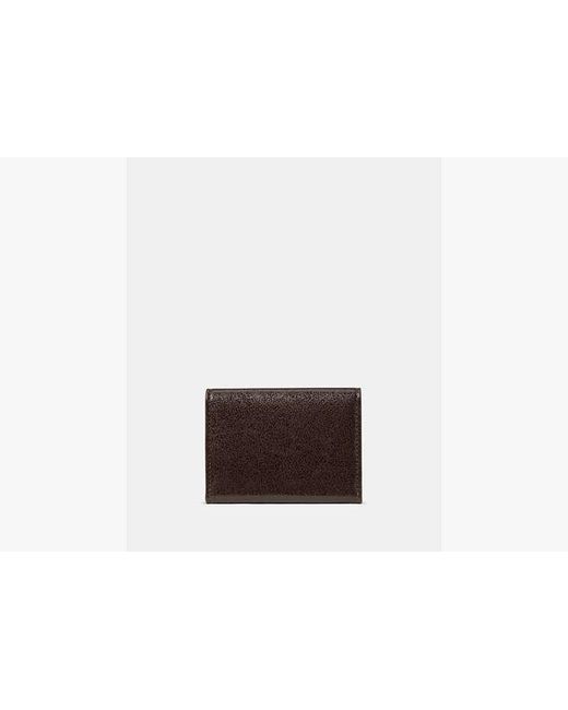 Kate Spade Brown Halo Glazed Card Case Trifold Wallet