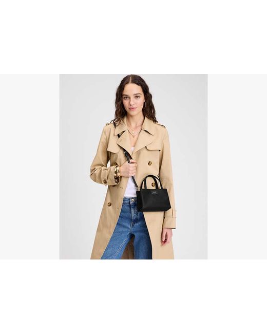 Kate Spade Black Sam Icon Ksnyl Mini Tote Bag