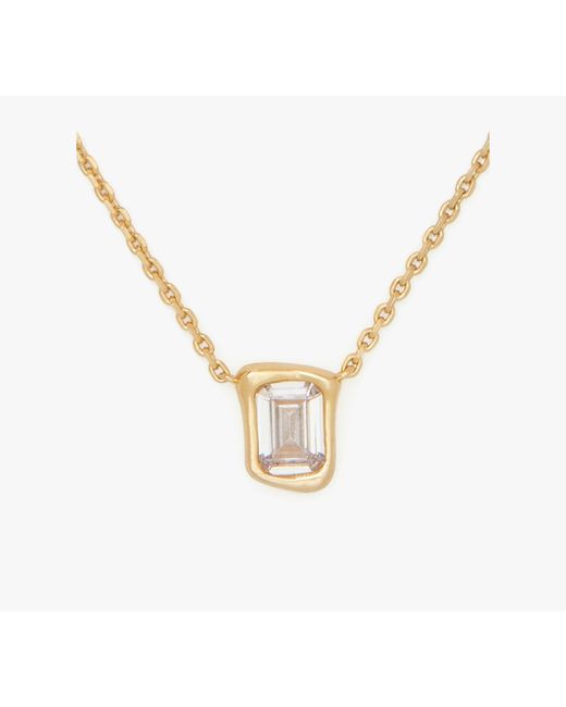 Kate Spade Metallic Molten Glass Pendant