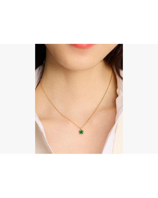 Kate Spade Metallic Little Luxuries 6mm Square Pendant
