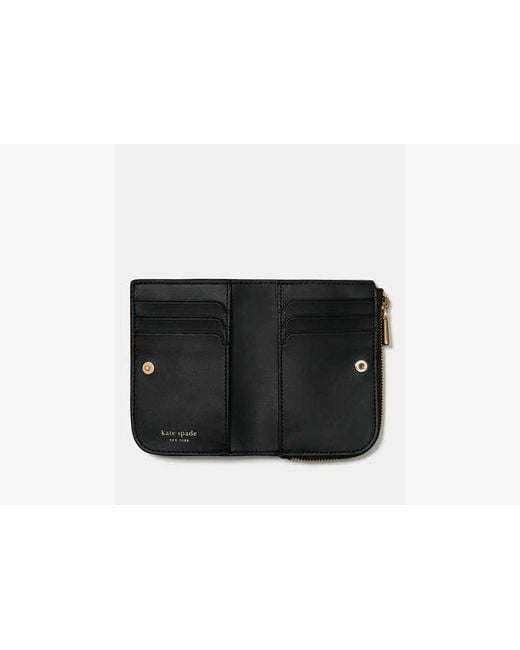 Kate Spade Black Devin Small Compact Wallet