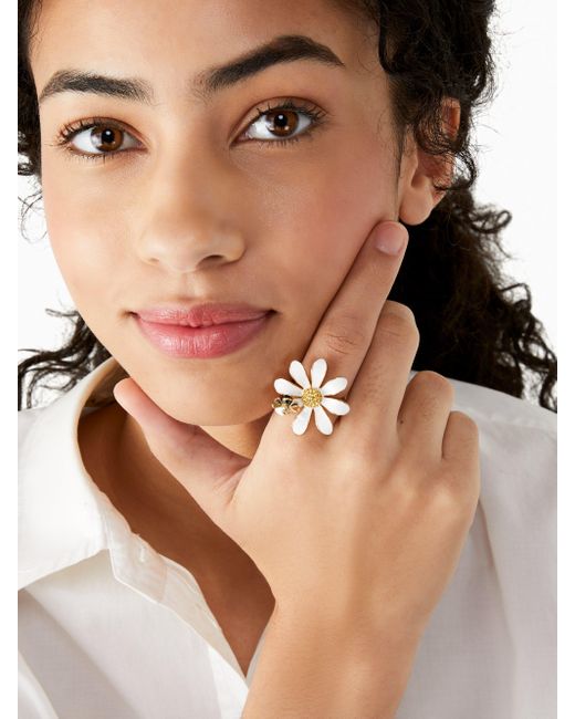 kate spade dazzling daisies ring