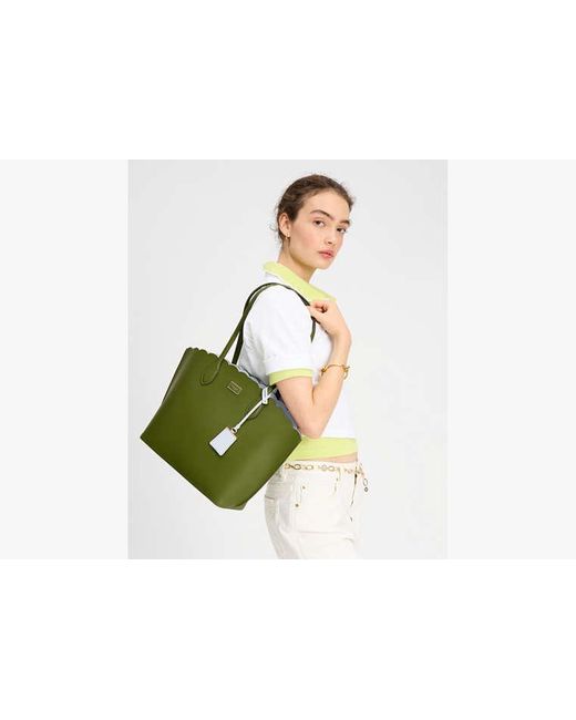 Kate Spade Green Suite Scalloped Tote