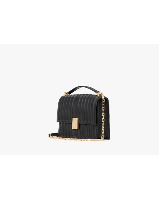 Kate Spade Black Deco Quilted Chain Shoulder Bag