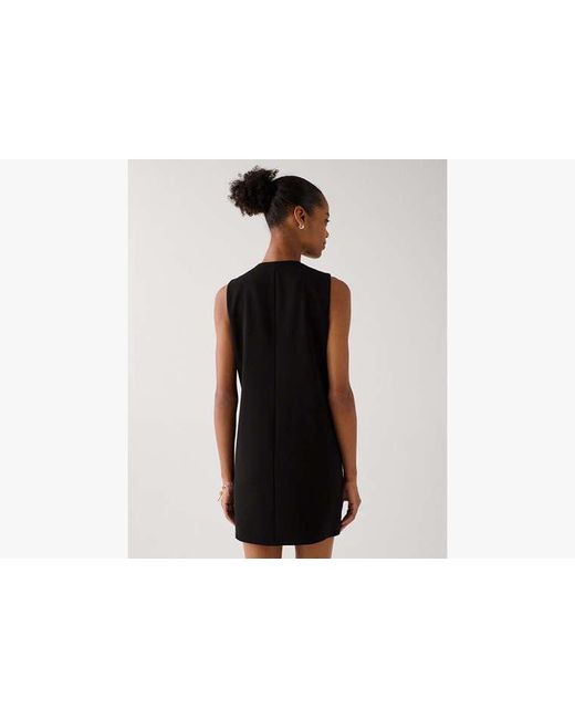 Kate Spade Black Scallop Shift Dress