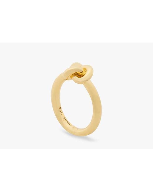 Kate Spade Metallic Double Knot Ring
