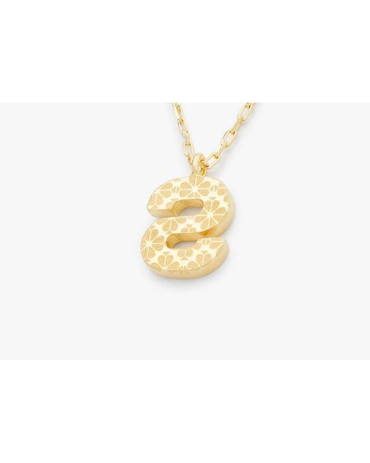 Kate Spade White Kate Spade Fine Love Letter S Initial Pendant