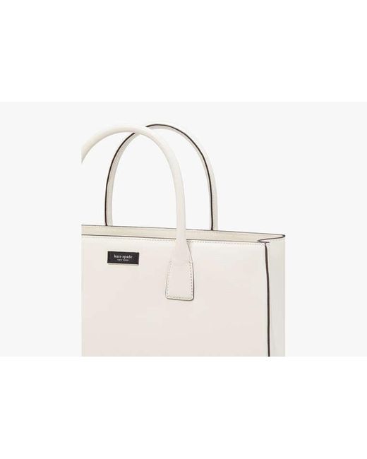Kate Spade White Sam Icon Large Tote