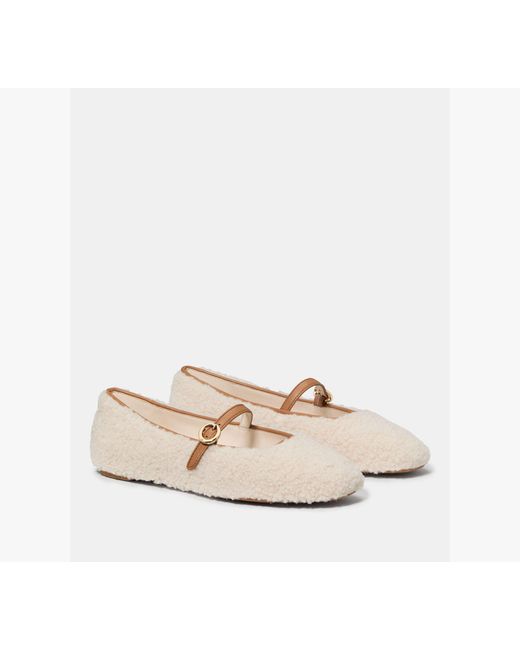 Kate Spade White Halo Mary Jane Flat