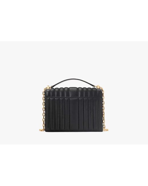 Kate Spade Black Deco Quilted Chain Shoulder Bag