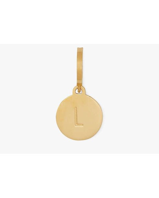 Kate Spade Metallic Initial Mini Charm
