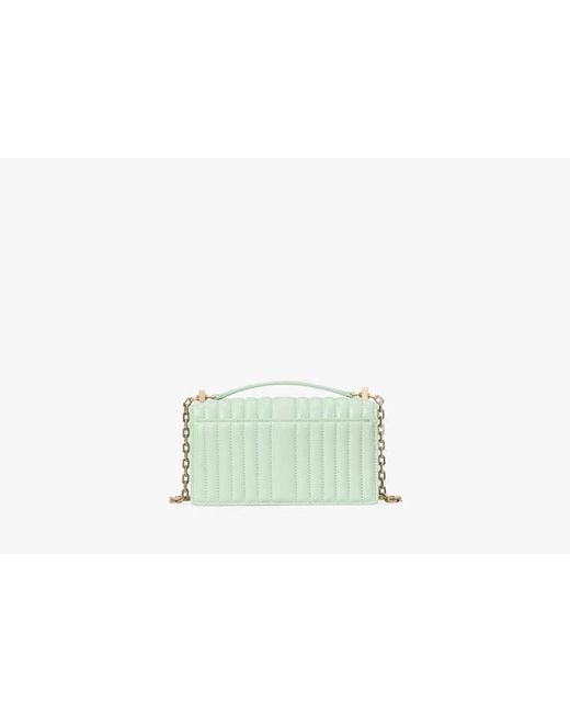 Kate Spade Black Deco Quilted Mini Flap Chain Crossbody