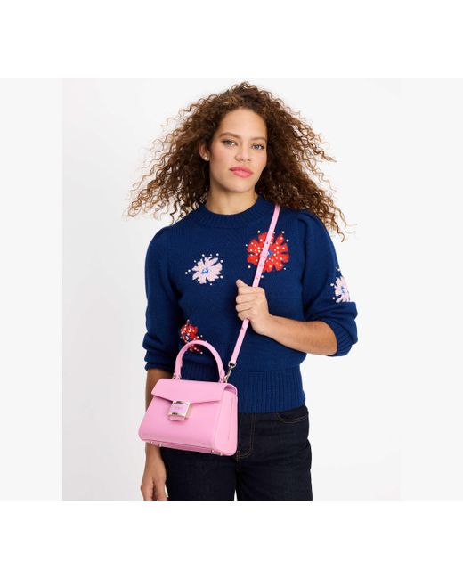Kate Spade Pink Katy Shiny Small Top-handle Bag