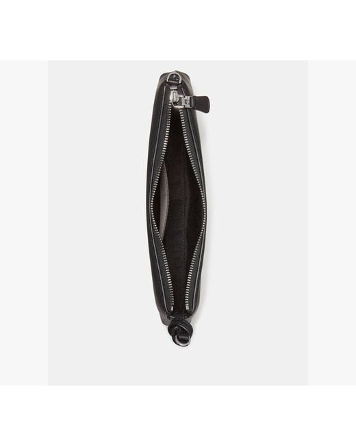Kate Spade Black Small Loop Zip Pochette Bag