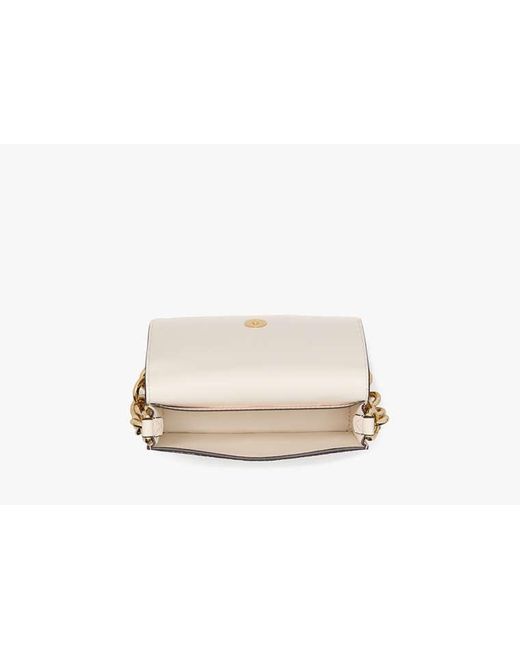 Kate Spade Natural Natasha Chain Card Case Crossbody