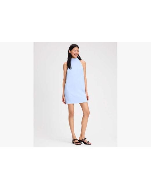 Kate Spade Blue Twill Shift Dress