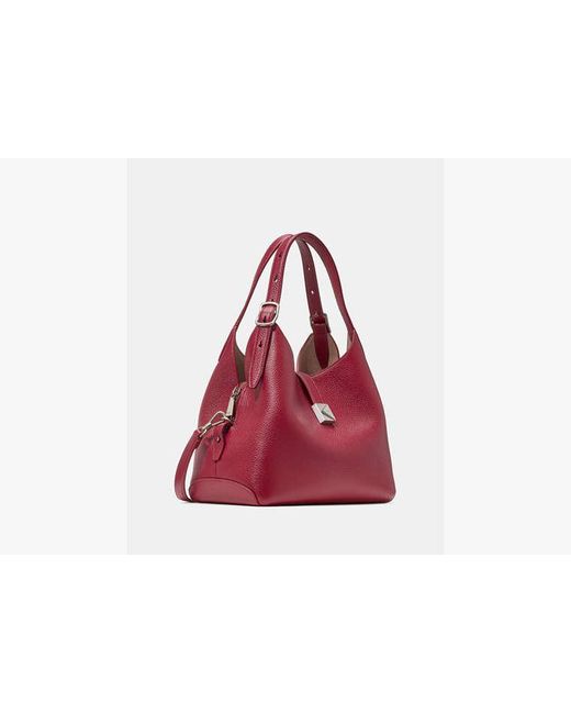 Kate Spade Red Deco Medium Crossbody Tote