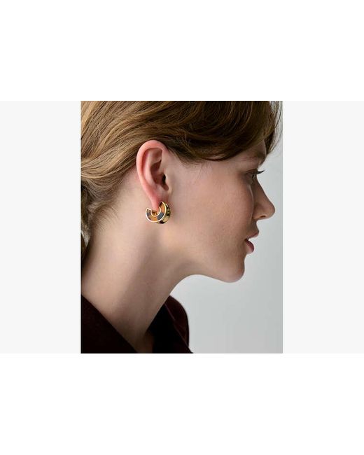Kate Spade Metallic Bold Small Hoops